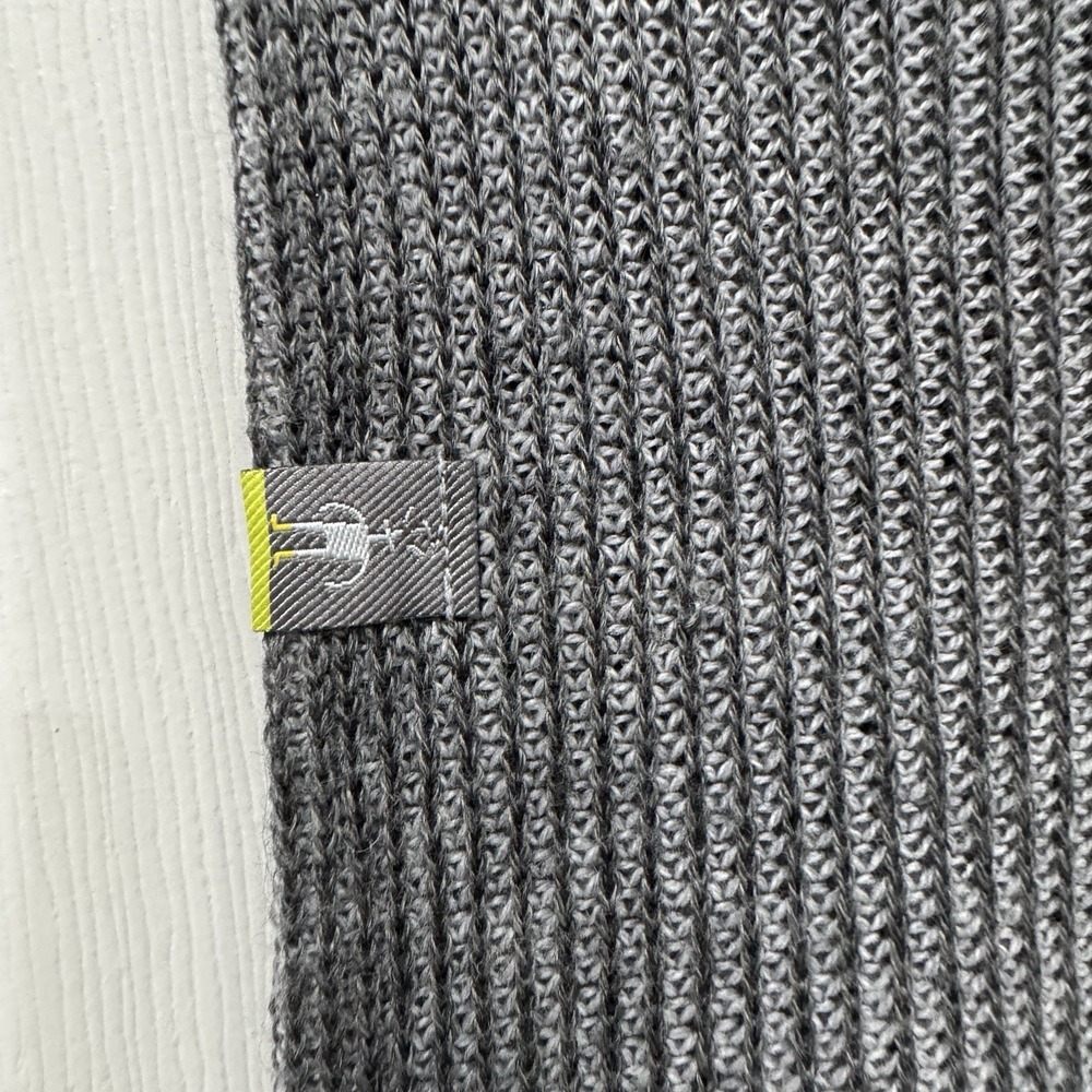 Unisex Smartwool Gray Grey Scarf Merino Wool Blend Infinity - Picture 2 of 6
